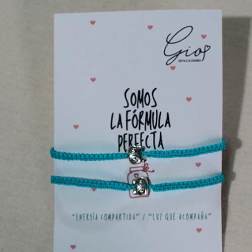 Pulseras para compartir "Gatito"