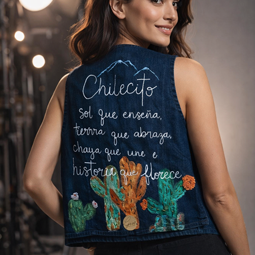 Chaleco de jean "Chilecito"