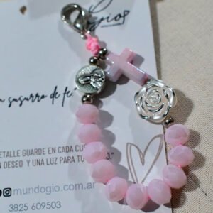 Charm Susurro de Fe Rosa