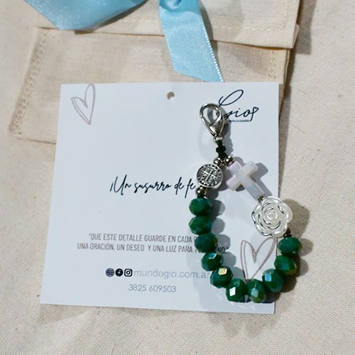 Charm Susurro de Fe Verde - Imagen 2